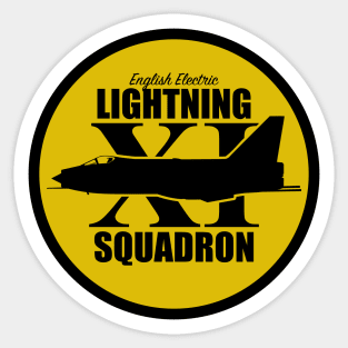 English Electric Lightning 11th Squadron Sticker